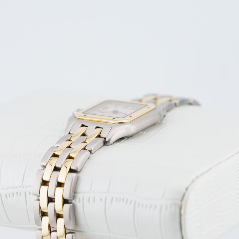 Cartier Panthere Medium - Ref. 166921 - 22mm * 30mm Stainless Steel & Yellow Gold - Elegant Two Tone Ladies' Cartier