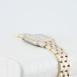 Cartier Panthere Small - Ref. 112000R - 22mm * 30mm Stainless Steel & Yellow Gold - Elegant 3 Row Gold Model