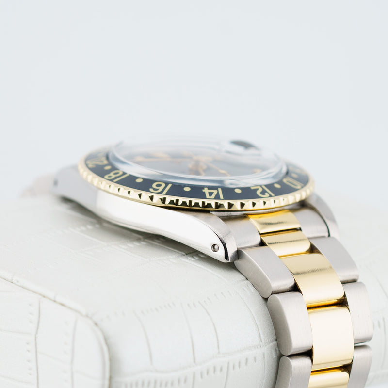 Rolex GMT-Master - Ref. 1675 - 40mm Stainless Steel & Yellow Gold - Mint Condition Vintage "Nipple Dial" GMT