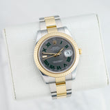 Rolex Datejust II - Ref. 116333 - 41mm Yellow Gold & Stainless Steel - Wimbledon Dial