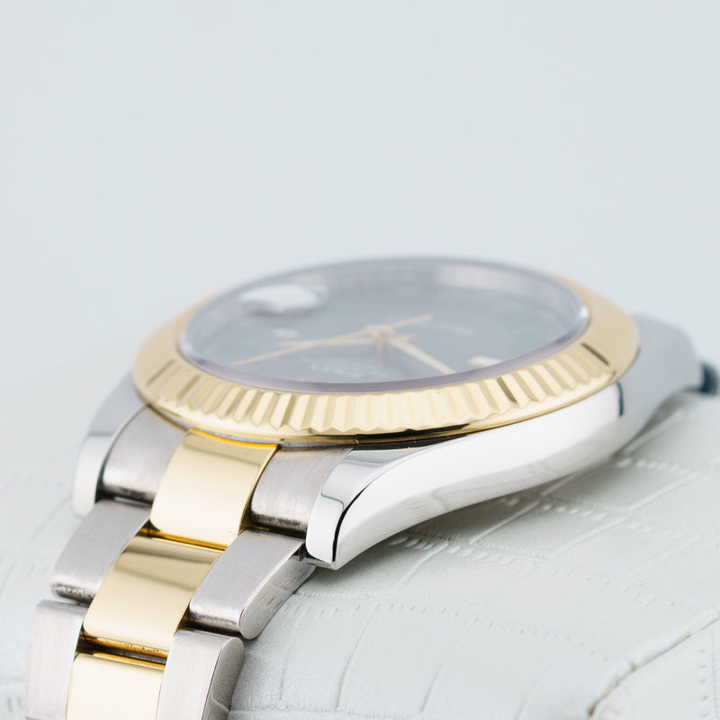 Rolex Datejust II - Ref. 116333 - 41mm Yellow Gold & Stainless Steel - Wimbledon Dial