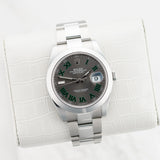 Rolex Datejust - Ref. 126300 - 41mm Stainless Steel - "Wimbledon" Dial