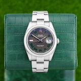 Rolex Datejust - Ref. 126334 - 41mm Stainless Steel - "Wimbledon" Dial Turning Purple!