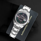 Rolex Datejust - Ref. 126334 - 41mm Stainless Steel - "Wimbledon" Dial Turning Purple!