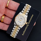 Rolex Datejust - Ref. 68273 - 31mm Yellow Gold & Stainless Steel - Immaculate Condition Anniversary Dial