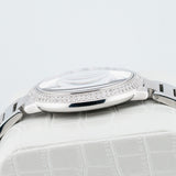 Cartier Ballon Bleu - Ref. W69012Z4 - 42mm Stainless Steel - Stunning Custom Mother of Pearl Diamond Panther Dial