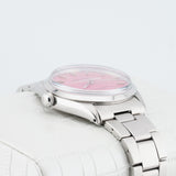 Rolex Air King - Ref. 5500 - 34mm Stainless Steel - Excellent Condition, Custom Pink Dial