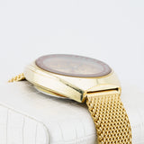 Omega Speedmaster Mark II - Ref. 145.034 - 41mm Stainless Steel Gold Plated - Rare Vintage Speedy!