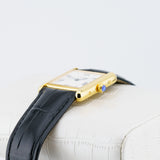 Cartier Tank Must - Ref. W1009554 - 30mm * 23mm Silver Gold Plated - King of the Plaque