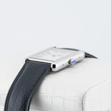 Cartier Tank - Ref. WSTA0028 - 34.8mm x 27.4mm Stainless Steel - Timeless Dress Watch