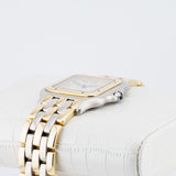 Cartier Panthere - Ref. 187957 - 29mm Stainless Steel & Yellow Gold - Rare 3 Row Gold Model