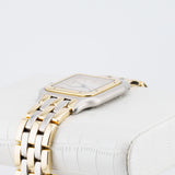 Cartier Panthere - Ref. 187957 - 29mm Stainless Steel & Yellow Gold - Rare 3 Row Gold Model