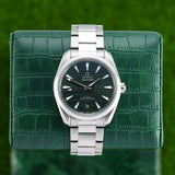 Omega Aqua Terra - Ref. 220.10.38.20.10.003 - 38mm Stainless Steel - Ultra Popular Green Teak Dial