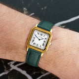 Cartier Santos Dumont - 96054 - 33mm * 27mm Yellow Gold