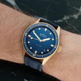 Blancpain Fifty Fathoms Bathyscaphe - 500036S40O52A - 43mm Sedna Gold