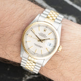 Rolex Datejust - 16013 - 36mm Stainless Steel & Yellow Gold