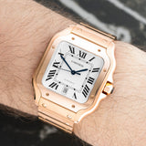 Cartier Santos - WGSA0018 - 39.8mm Rose Gold