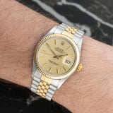 Rolex Datejust - 16013 - 36mm Stainless Steel & Yellow Gold
