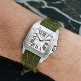 Cartier Santos 100 Medium - W20106X8 - 35.6mm * 44.2mm Stainless Steel