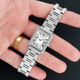 Cartier Tank Solo - W5200013 - 23mm * 30mm Stainless Steel