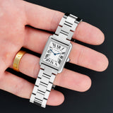 Cartier Tank Solo - W5200013 - 23mm * 30mm Stainless Steel