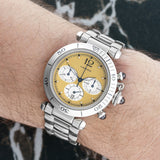 Cartier Pasha - W3100355 - 38mm Stainless Steel