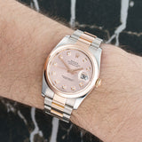 Rolex Datejust - 116201 - 36mm Stainless Steel & Rose Gold