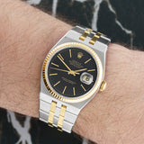 Rolex Datejust Oysterquartz - 17013 - 36mm * 42mm Stainless Steel & Yellow Gold