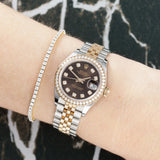 Rolex Lady-Datejust - 279381RBR - 28mm Stainless Steel & Rose Gold