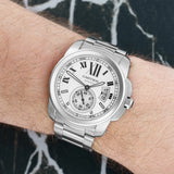 Cartier Calibre - W7100015 - 42mm Stainless Steel