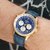 Breitling Navitimer Rattrapante LE - K34030 - 38mm Yellow Gold
