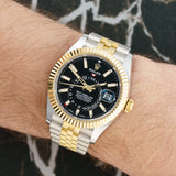 Rolex Sky-Dweller - 326933 - 42mm Stainless Steel & Yellow Gold
