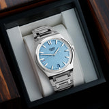 Czapek Antarctique Passage de Drake Glacier Blue - Antarctique - 38.5mm Stainless Steel