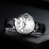 Cartier Ballon Bleu W6920085 with Stainless Steel case, 33mm size.
