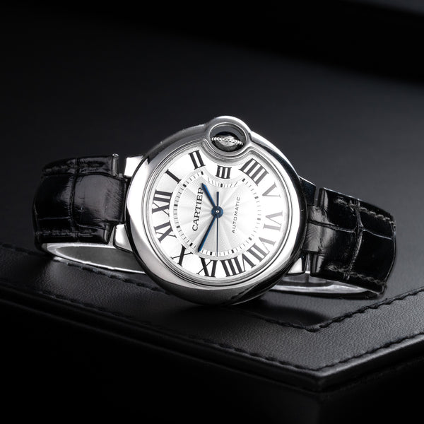 Cartier Ballon Bleu W6920085 with Stainless Steel case, 33mm size.