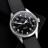 IWC Pilot's Watch Mark XVII with Stainless Steel case, 41mm size, front view