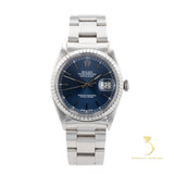 Rolex Datejust - 16030 - 36mm Stainless Steel