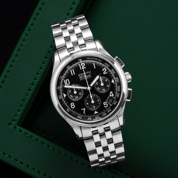 Zenith El Primero 02.0500.400/24 Stainless Steel watch with 38mm case.