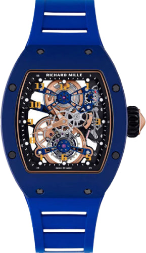 Richard Mille RM17-02 Tourbillon Blue TZP Ceramic