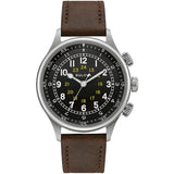 Bulova A 15 Pilot Auto Mens Black Watch 96a245