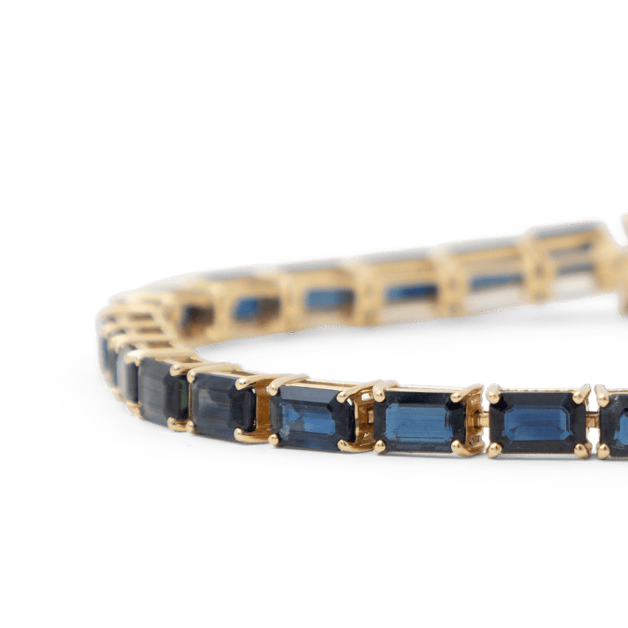 Blu Scarpa Sapphire Tennis Bracelet 16 carats