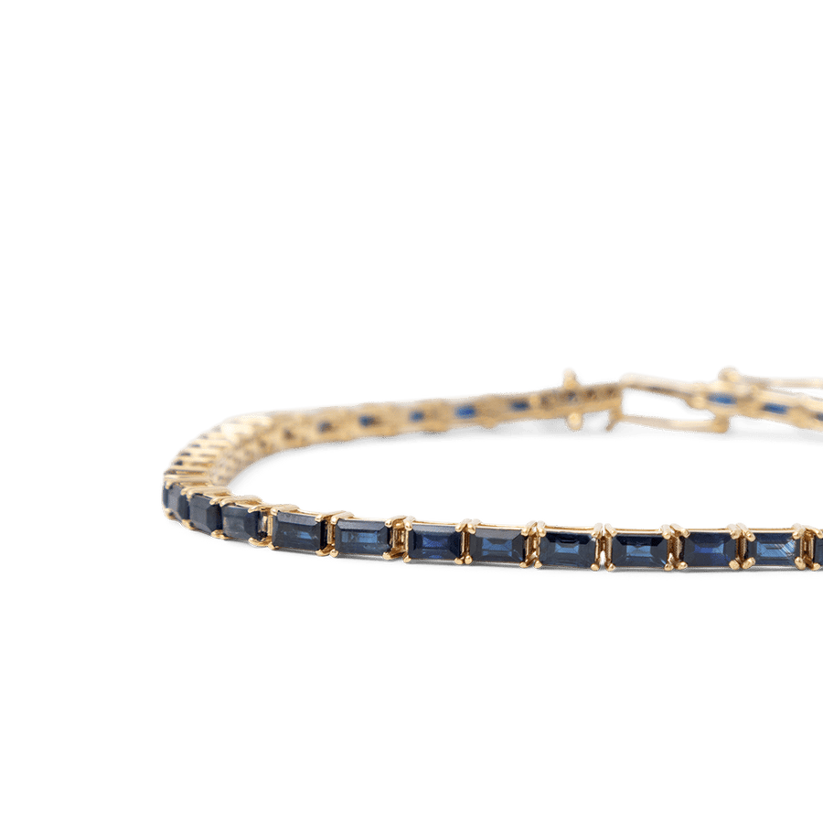 Blu Scarpa Sapphire Tennis Bracelet 6 carats