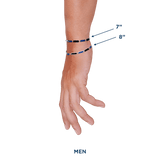 Jake Woolf Lapis x Onyx Bar Bracelet sterling silver detail