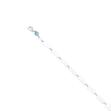 Full Bar Bracelet 14K white gold detail