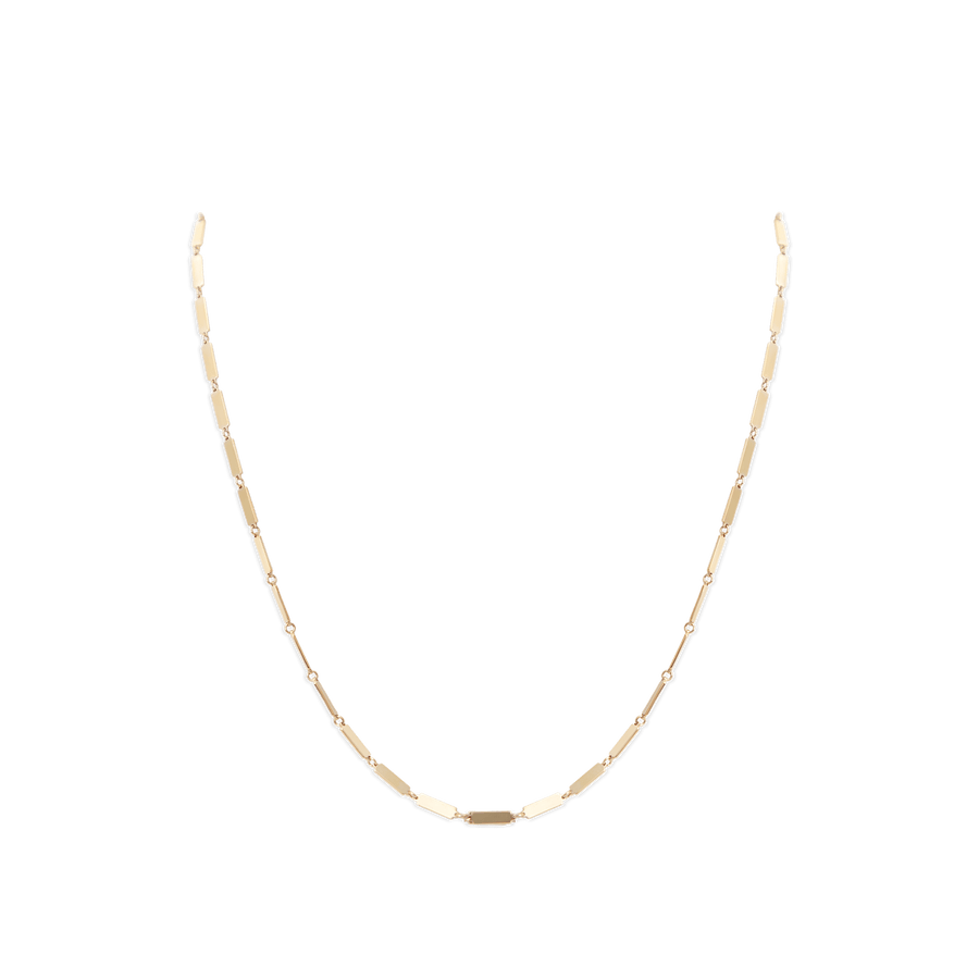 Blu Scarpa Full Bar Necklace 14K yellow gold
