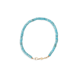 Blu Scarpa Heishi Turquoise Bracelet