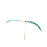 Heishi Turquoise Necklace detail