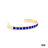Blu Scarpa Lapis 18K Gold Cuff