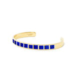 Lapis 18K Gold Cuff alternate view