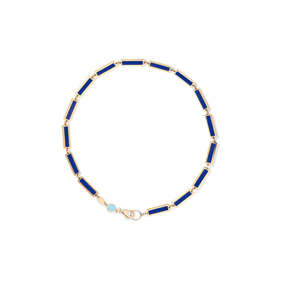 Blu Scarpa Lapis Bar Bracelet 14K yellow gold
